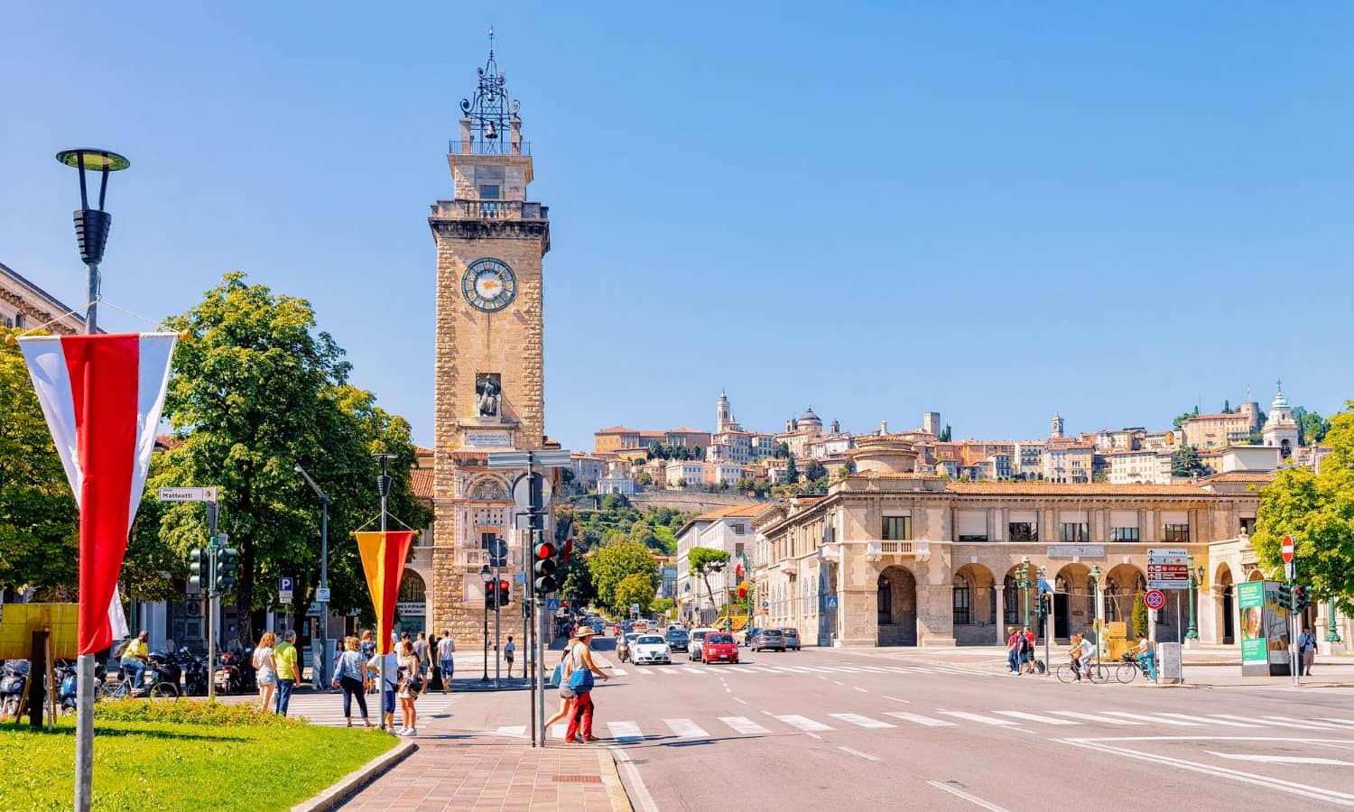 Sentierone Promenade, Bergamo