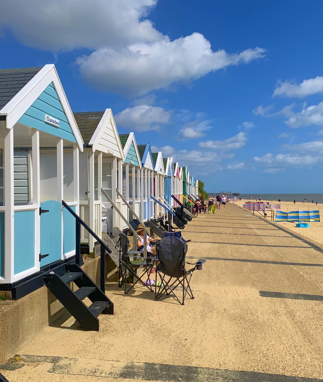 Southwold Beach and Lighthouse Suffolk