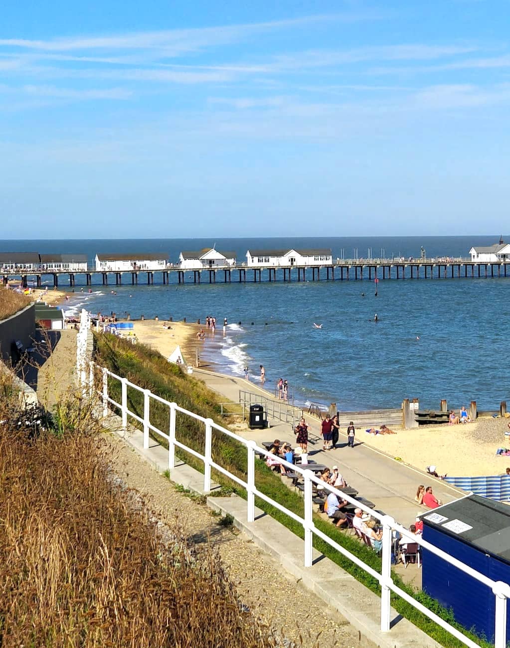 Southwold Beach and Lighthouse Suffolk