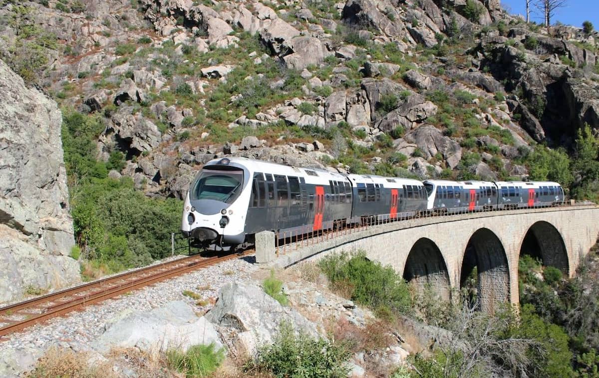 Corsican Train Journey Ajaccio Corsican Train Journey Ajaccio