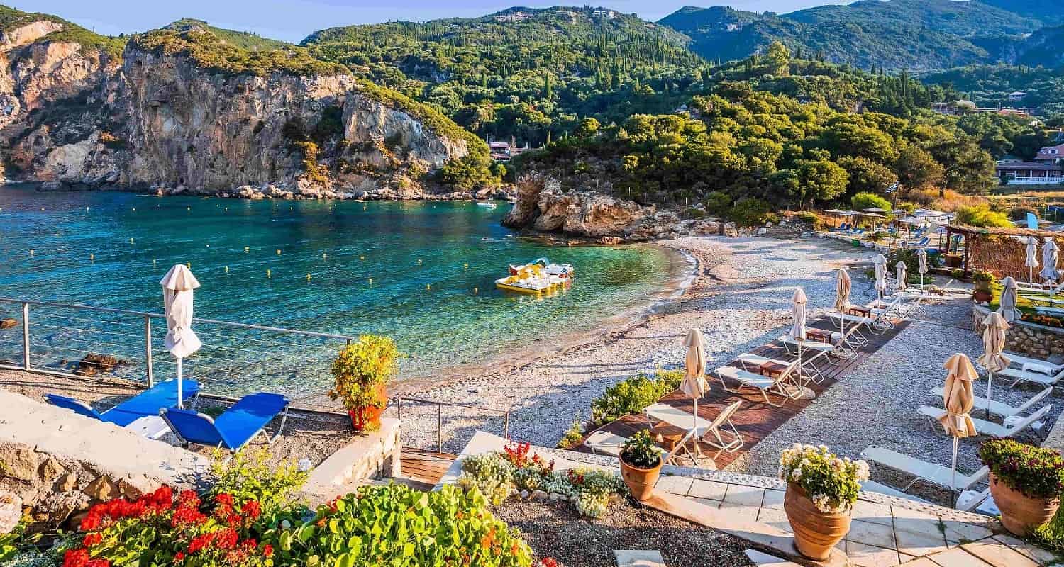 Paleokastritsa, Greece Paleokastritsa, Greece