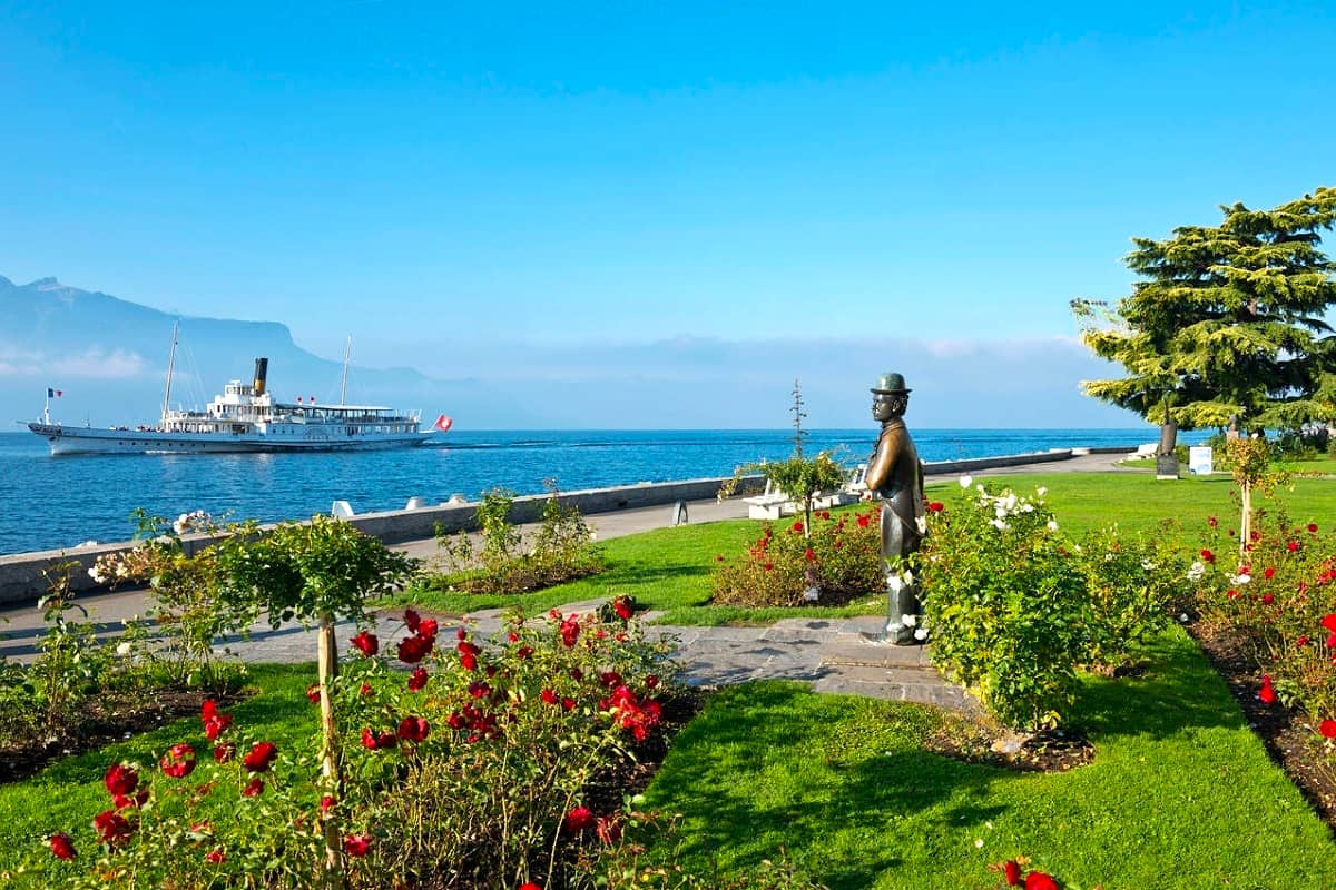 Charlie Chaplin Statue, Vevey Charlie Chaplin Statue, Vevey