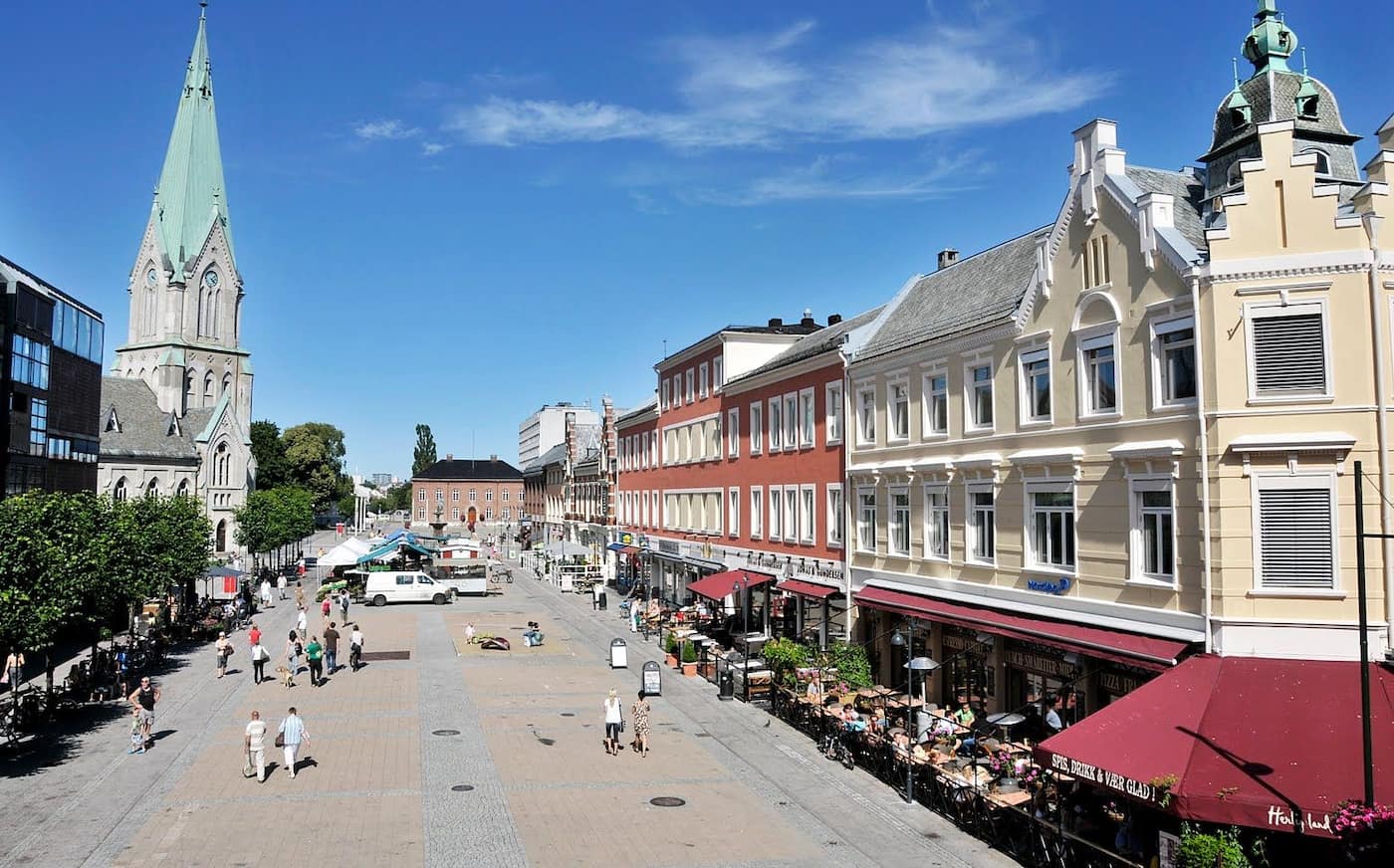 Markens Street Promenade, Kristiansand Markens Street Promenade, Kristiansand