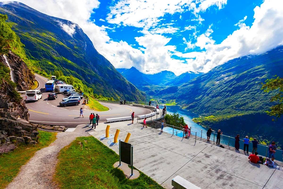 Ørnesvingen Viewpoint, Geiranger Ørnesvingen Viewpoint, Geiranger