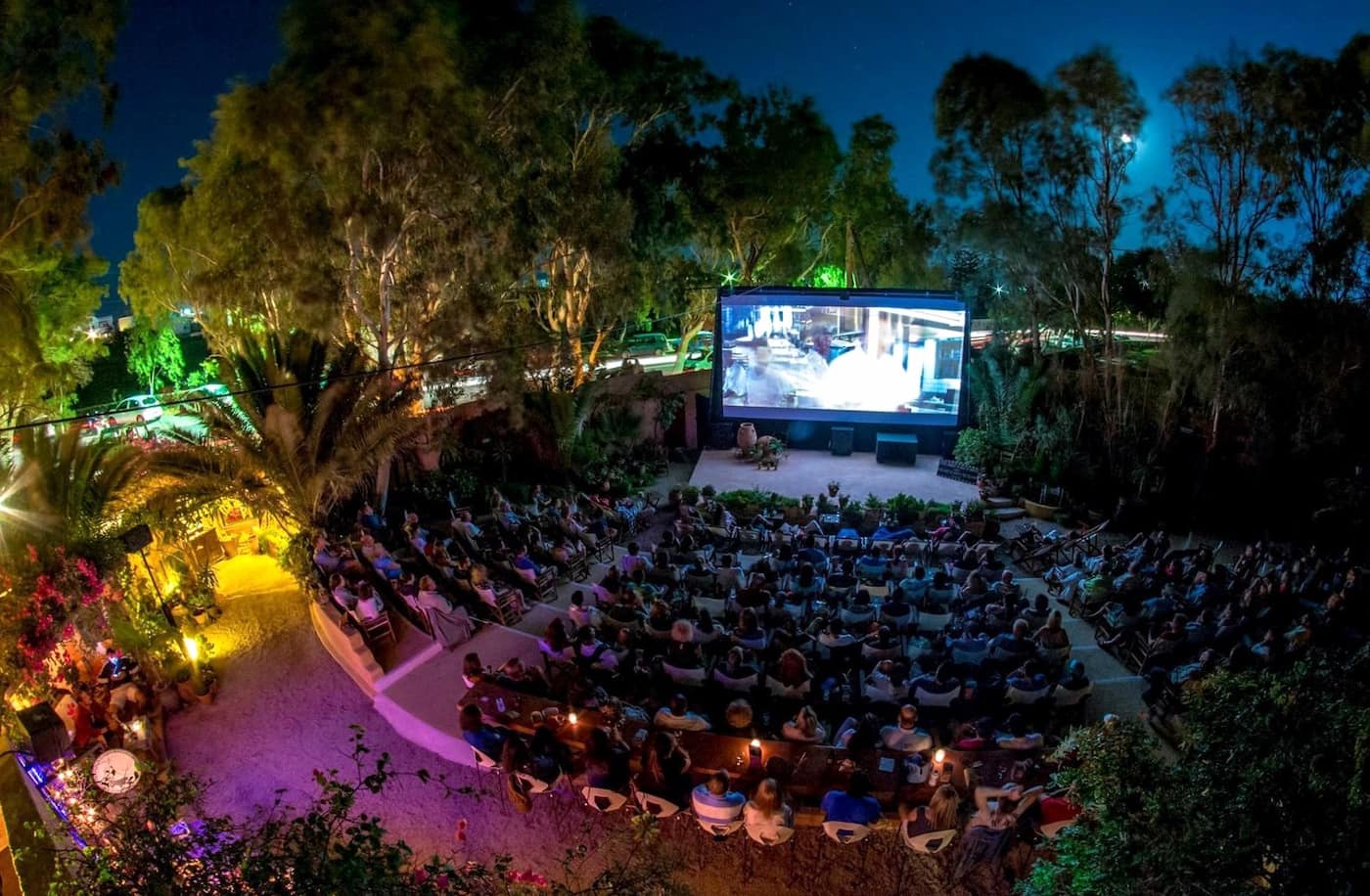 Outdoor Cinema, Aegina Outdoor Cinema, Aegina