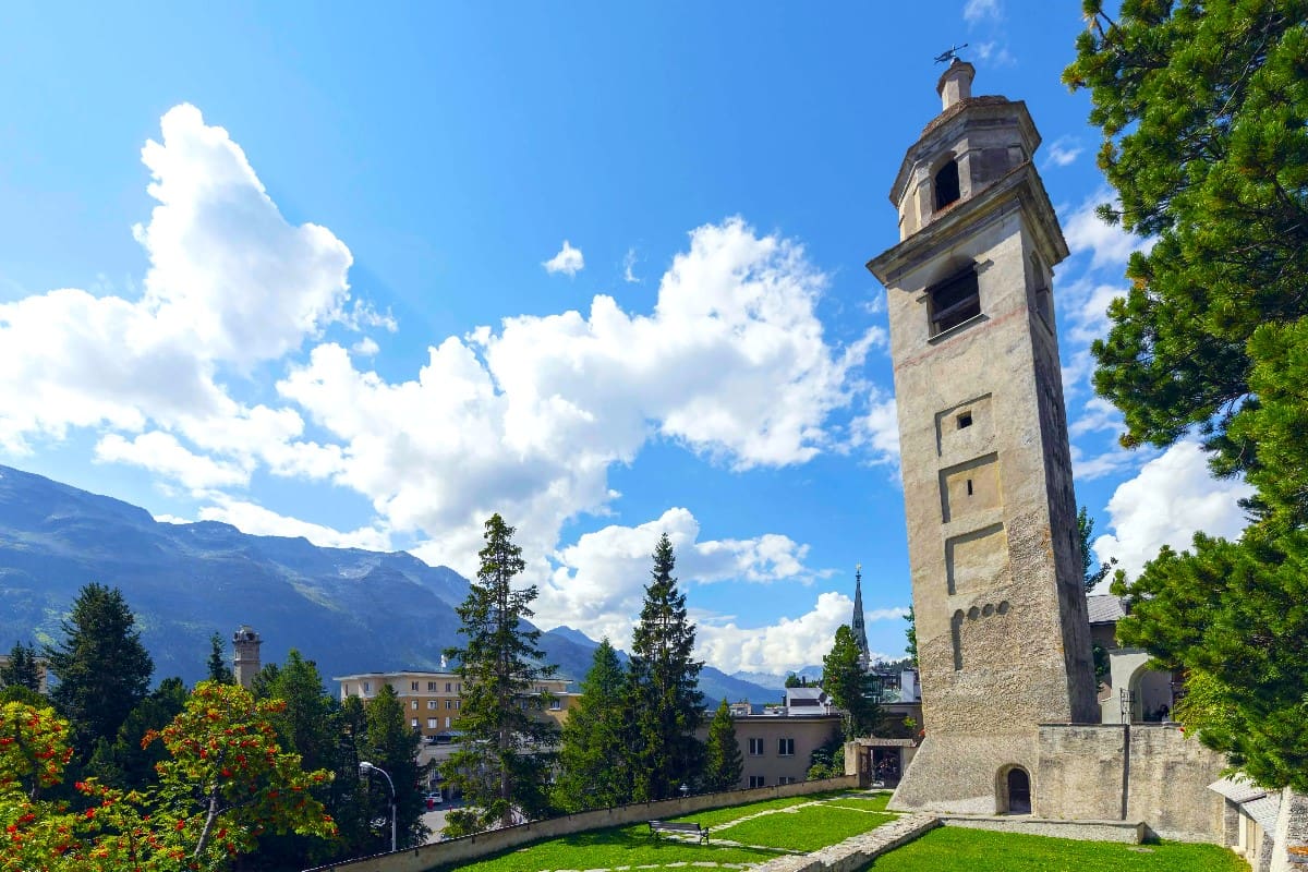 Schiefer Turm, St Moritz Schiefer Turm, St Moritz