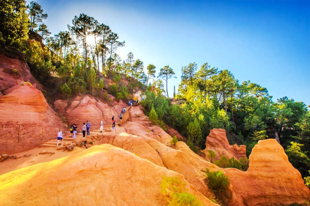 Sentier des Ocres, Roussillon Sentier des Ocres, Roussillon