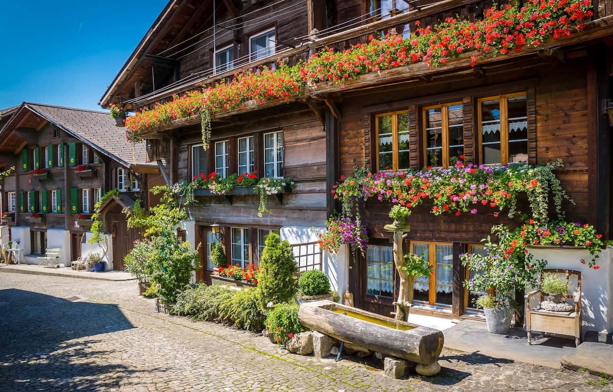 Spring in Brienz Spring in Brienz