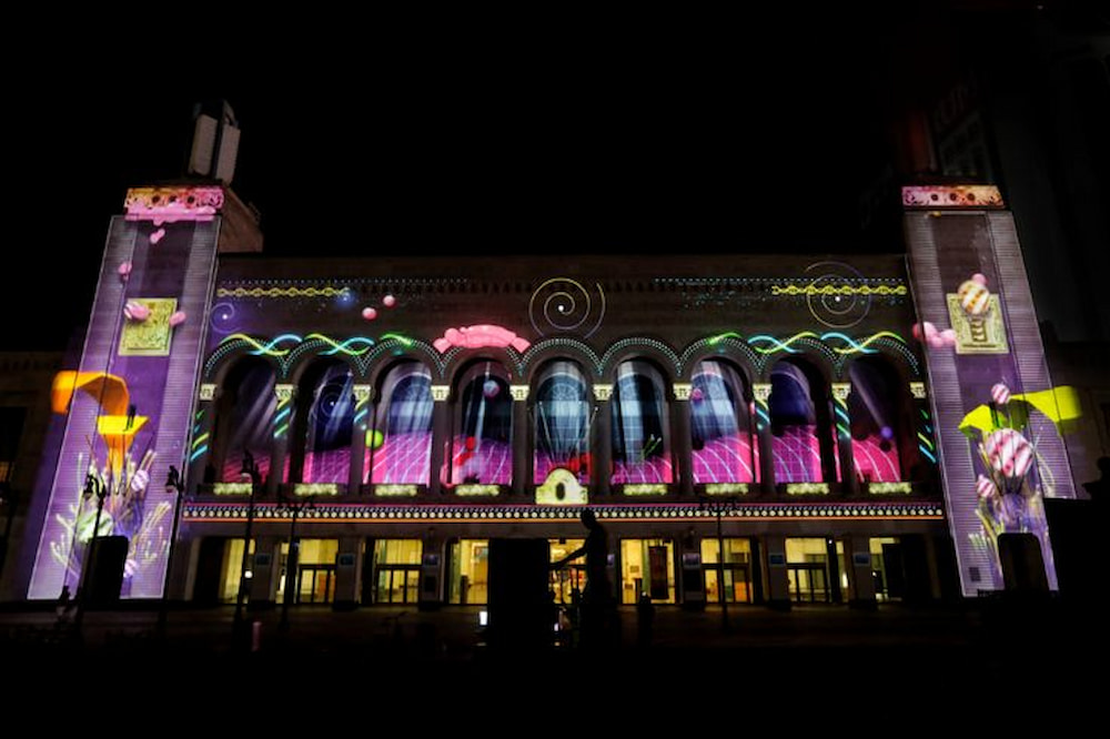 3-D Light Show, Atlantic City 3-D Light Show, Atlantic City