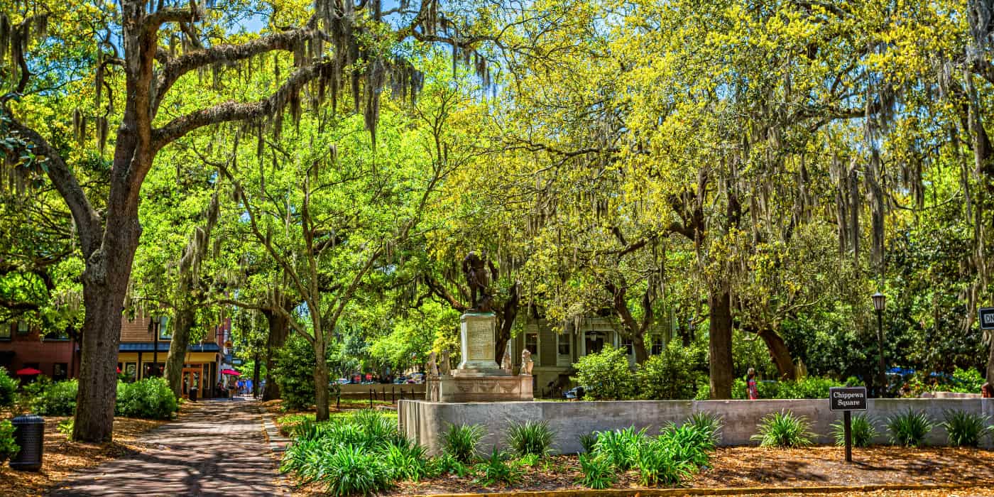 Chippewa Square, Georgia, US Chippewa Square, Georgia, US