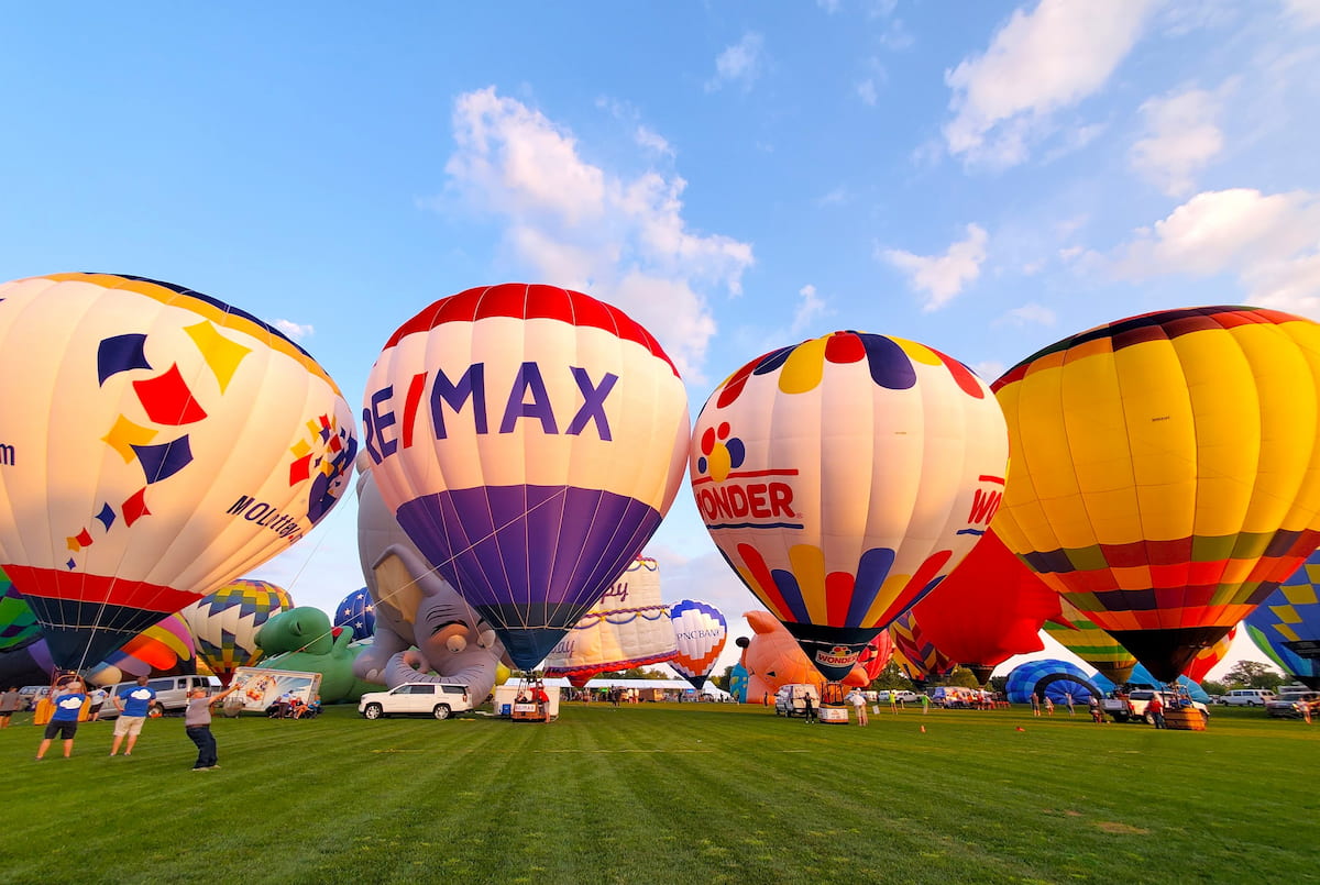 Forest Park Balloon Race, St. Louis Forest Park Balloon Race, St. Louis
