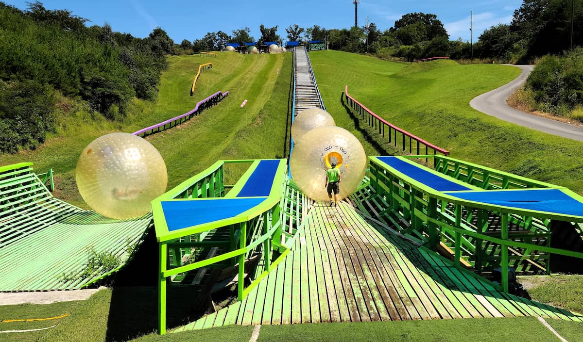 Outdoor Gravity Park Pigeon Forge