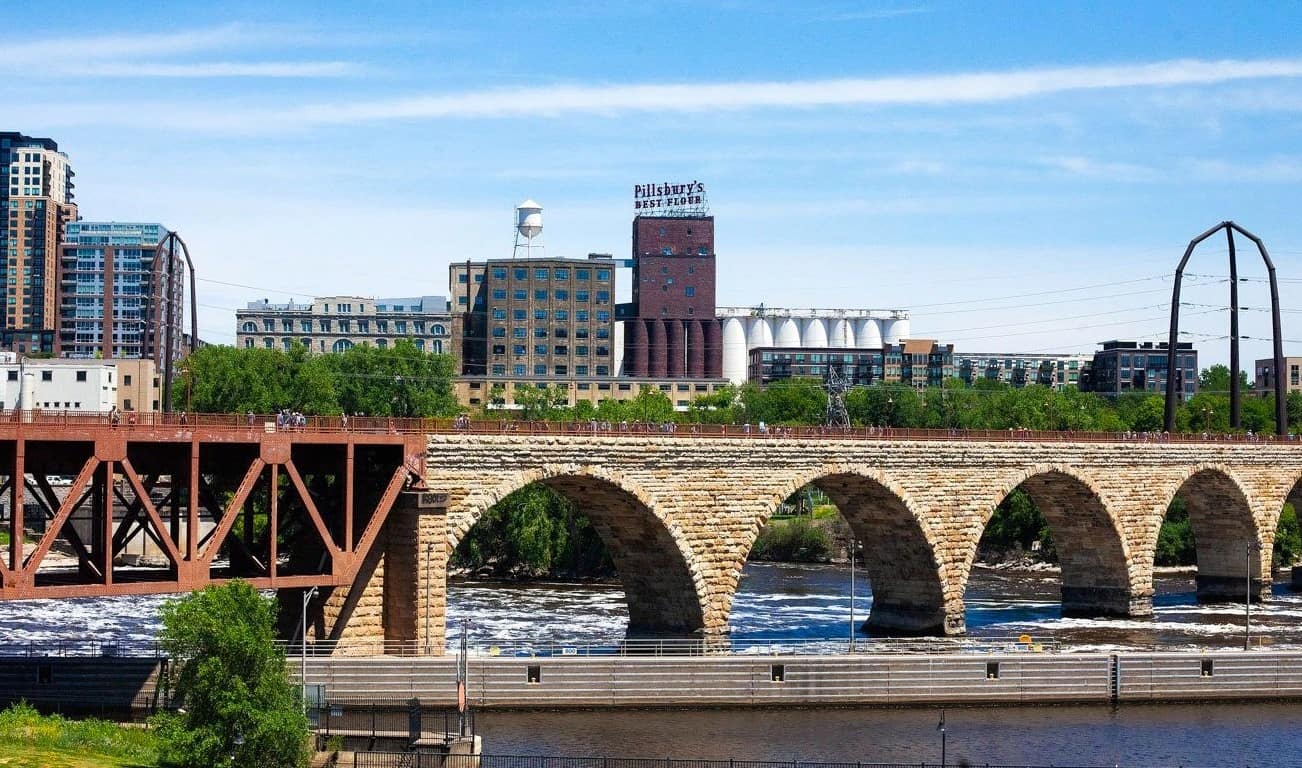 Stone Arch Walk Minneapolis Stone Arch Walk Minneapolis