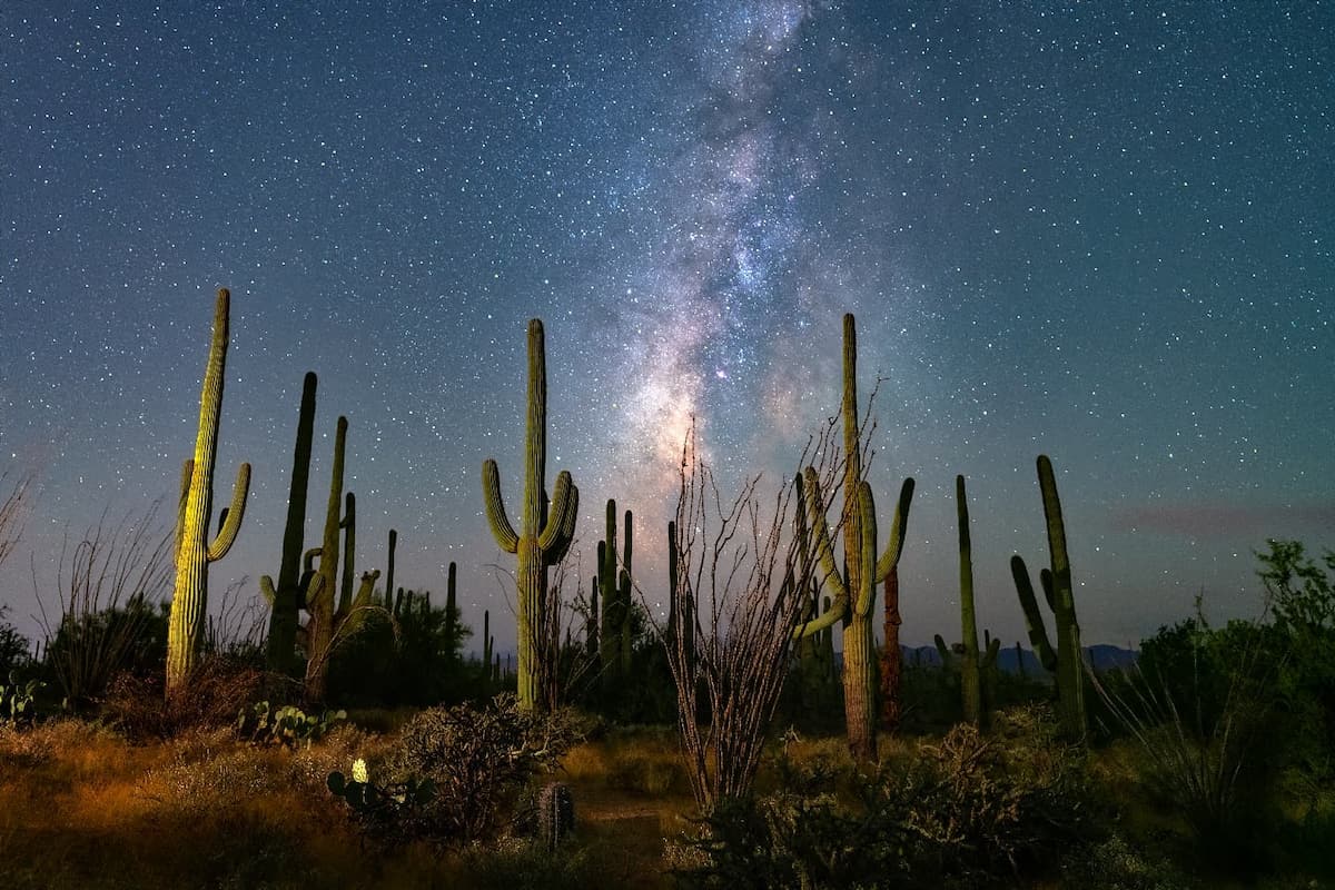 Milky Way in Tucson Milky Way in Tucson