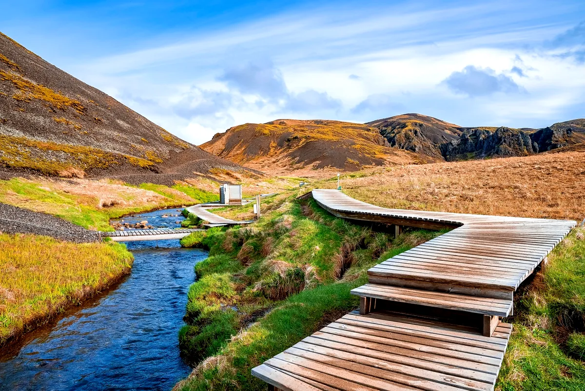 Reykjadalur Hot River, Iceland