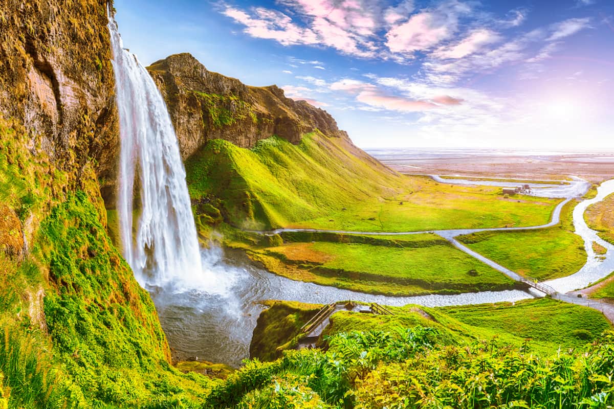 Seljalandsfoss, Iceland Seljalandsfoss, Iceland