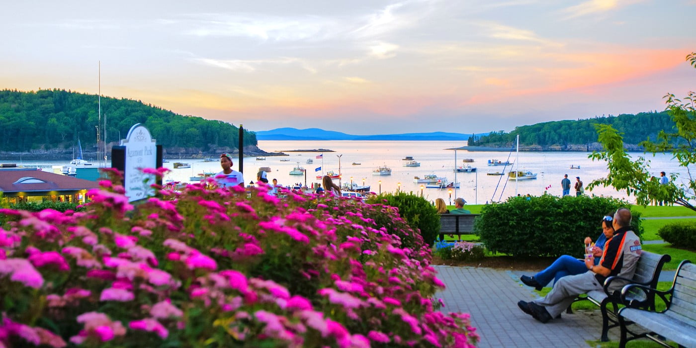 Spring in Bar Harbor, Maine Spring in Bar Harbor, Maine