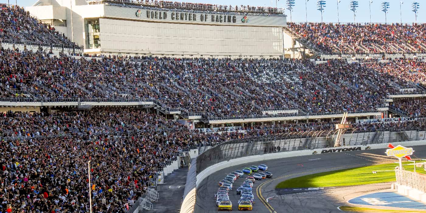 The Daytona International Speedway, Daytona Beach The Daytona International Speedway, Daytona Beach