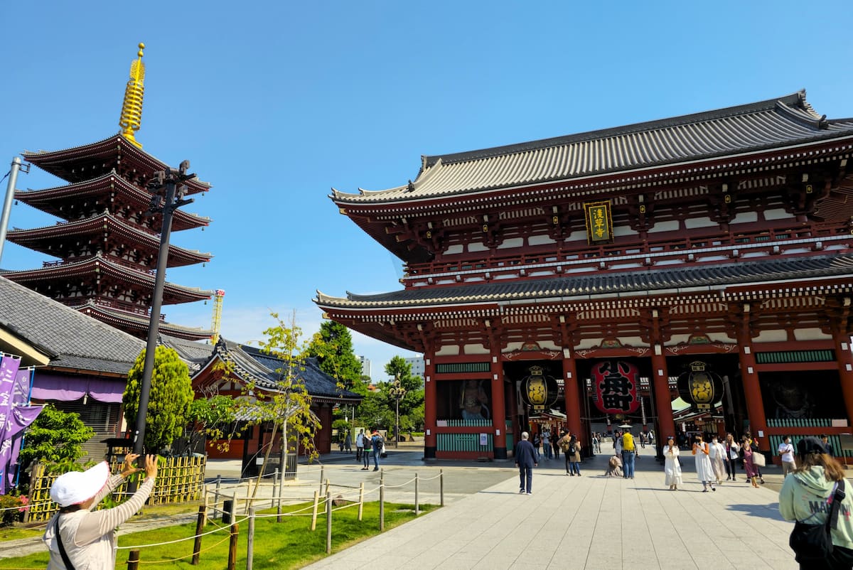 Tokyo’s Senso ji Temple, Japan